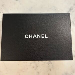 CHANEL | Authentic Chanel Shoe Box Black Empty Display, Gift, Storing, EUC